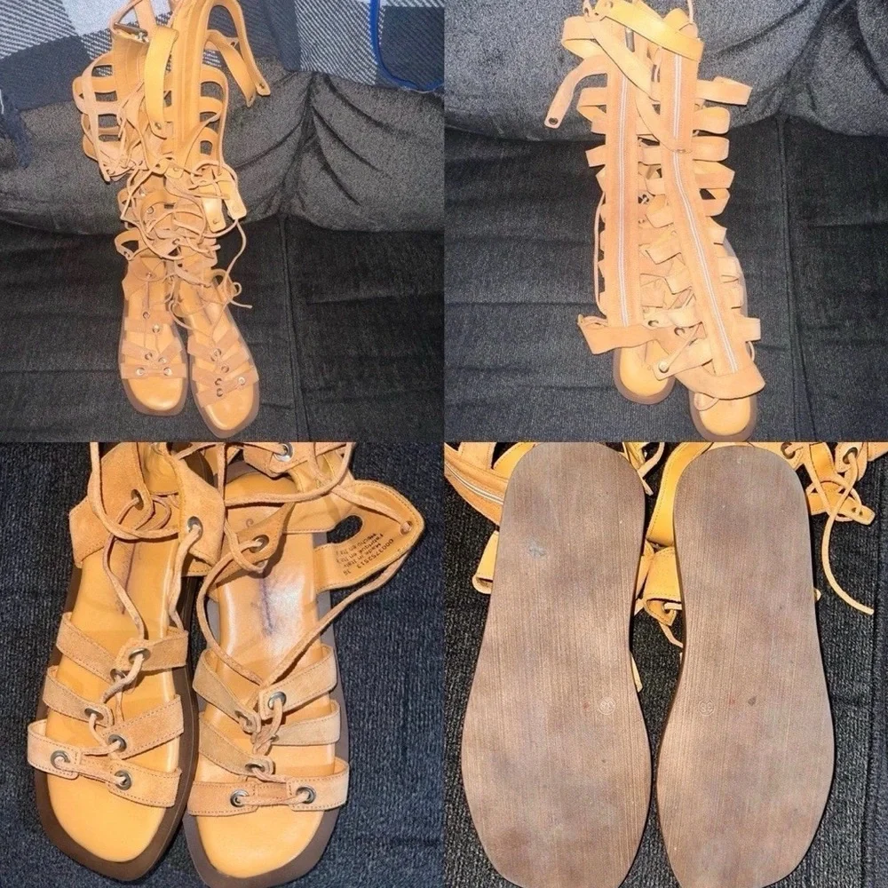 FREE PEOPLE Sun Chaser Gladiator Sandal - Picture 3 of 4